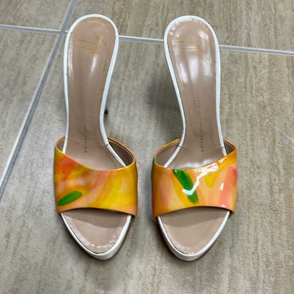 Giuseppe Zanotti Vibrant Multicolor Sandals